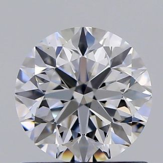 0.80 Carat Round D VS1 VG EX GIA Natural Diamond