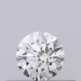 0.2 Carat Round G VVS1 EX GIA Natural Diamond