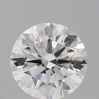 0.36 Carat Round D VVS1 EX GIA Natural Diamond