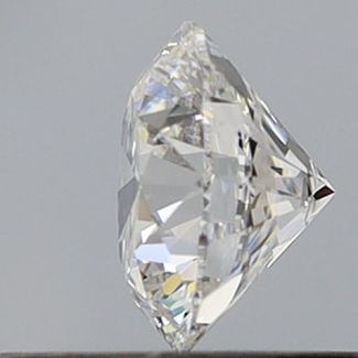 0.57 Carat Round D VVS2 EX GIA Natural Diamond