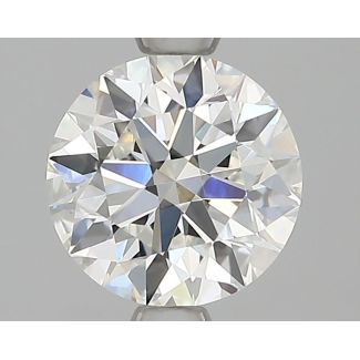 1.08 Carat Round F VVS2 EX GIA Natural Diamond