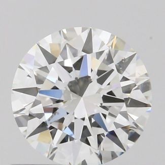 0.7 Carat Round F SI1 EX VG GIA Natural Diamond