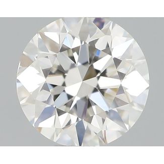 0.5 Carat Round H VVS2 EX VG GIA Natural Diamond