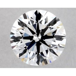 0.41 Carat Round D VS1 EX GIA Natural Diamond