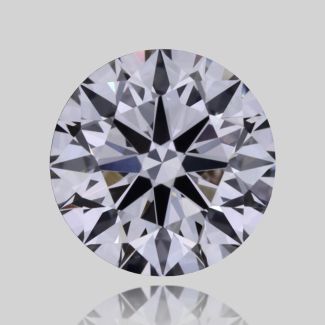 0.5 Carat Round F VVS2 EX VG GIA Natural Diamond