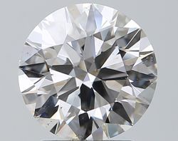 2.06 Carat Round G SI1 EX GIA Natural Diamond