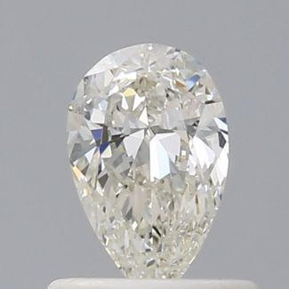 0.51 Carat Pear H VVS2 - VG IGI Natural Diamond