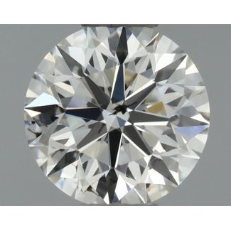 0.5 Carat Round G SI2 EX GIA Natural Diamond