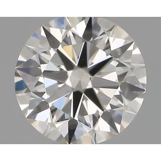 0.4 Carat Round G VS1 EX IGI Natural Diamond