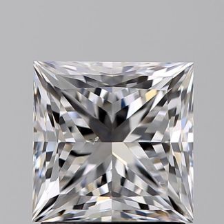 1.50 Carat Princess D VS2 - EX GIA Natural Diamond