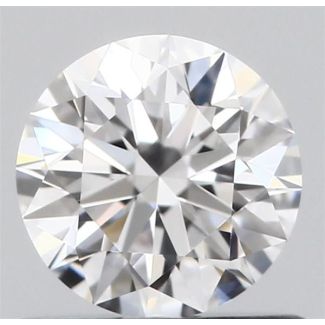 0.59 Carat Round D FL EX GIA Natural Diamond