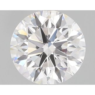 0.73 Carat Round D VVS1 EX GIA Natural Diamond