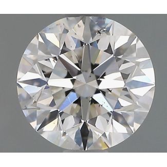 1.3 Carat Round F SI1 EX GIA Natural Diamond