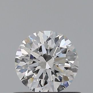 0.5 Carat Round E IF EX GIA Natural Diamond