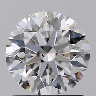 1.01 Carat Round D SI1 EX GIA Natural Diamond