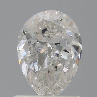 0.90 Carat Pear F SI1 - VG GD GIA Natural Diamond