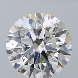 3.51 Carat Round I VVS2 EX GIA Natural Diamond