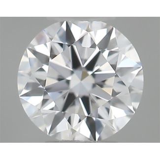 0.22 Carat Round E IF EX GIA Natural Diamond