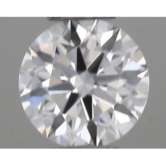 0.23 Carat Round E IF EX GIA Natural Diamond