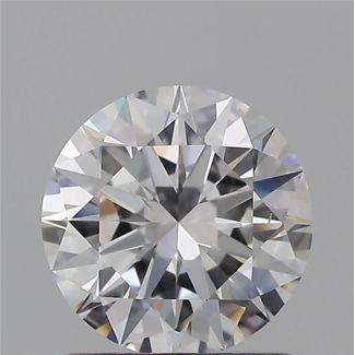 0.90 Carat Round D SI1 EX GIA Natural Diamond