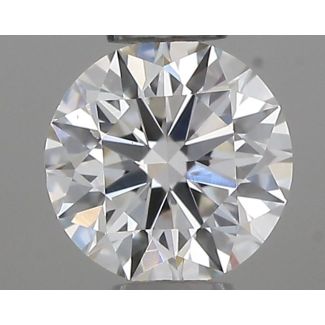 0.3 Carat Round G VS2 EX IGI Natural Diamond