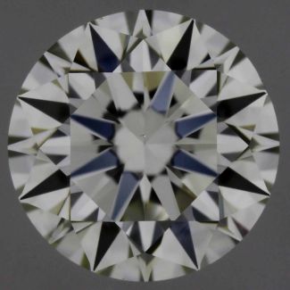 0.80 Carat Round K VVS2 EX GIA Natural Diamond