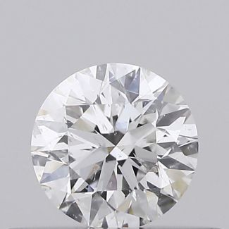 0.31 Carat Round F SI2 EX VG GIA Natural Diamond