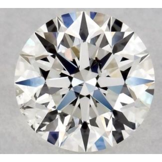 0.31 Carat Round H SI2 EX GIA Natural Diamond