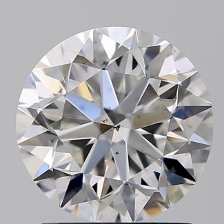 1.51 Carat Round E SI1 VG EX GIA Natural Diamond