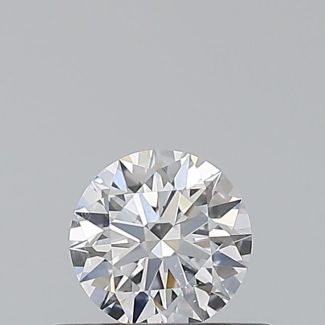 0.32 Carat Round E SI1 EX GIA Natural Diamond