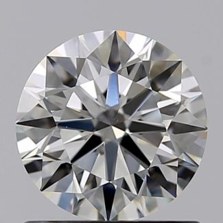 0.81 Carat Round I VS2 EX GIA Natural Diamond