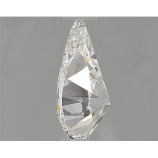 0.53 Carat Pear H VS2 - EX VG GIA Natural Diamond