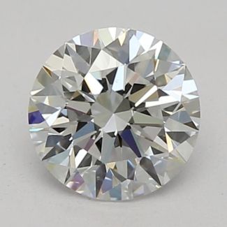 0.46 Carat Round D VS2 EX GIA Natural Diamond