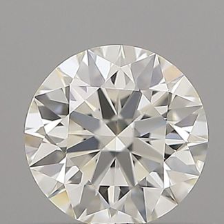 0.42 Carat Round H VS1 EX IGI Natural Diamond