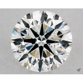 0.5 Carat Round G SI2 VG EX GIA Natural Diamond