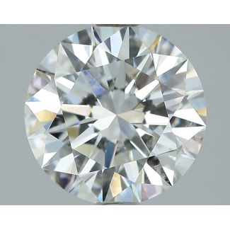 2.12 Carat Round G SI2 EX GIA Natural Diamond