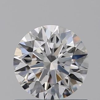 0.60 Carat Round E VS1 EX GIA Natural Diamond