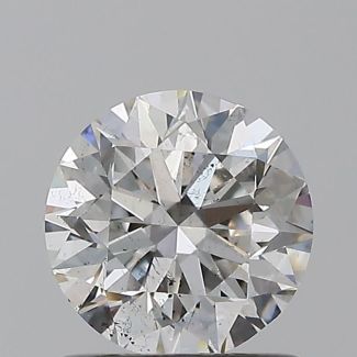 0.9 Carat Round G SI2 EX VG GIA Natural Diamond