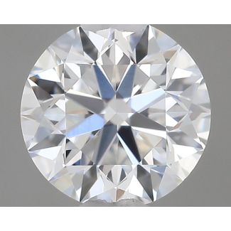 0.5 Carat Round E VS1 VG EX GIA Natural Diamond