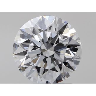 1.22 Carat Round D VVS1 EX GIA Natural Diamond