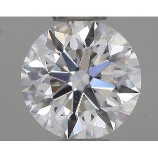 0.47 Carat Round E VS2 EX GIA Natural Diamond