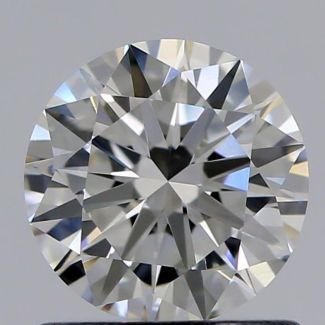 0.80 Carat Round H VVS1 VG GIA Natural Diamond