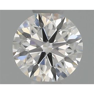 0.32 Carat Round E SI1 EX GIA Natural Diamond