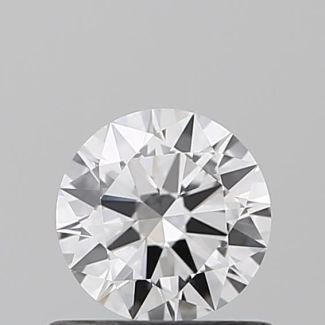 0.5 Carat Round D IF EX GIA Natural Diamond