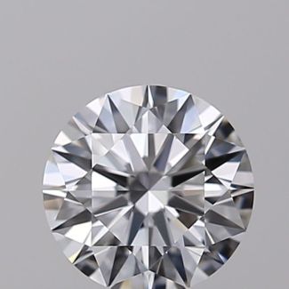 0.46 Carat Round D VVS1 EX GIA Natural Diamond