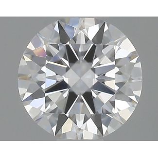 0.34 Carat Round D VVS1 EX GIA Natural Diamond