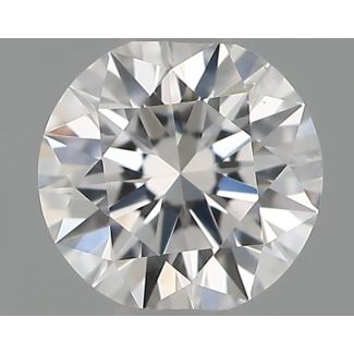 0.23 Carat Round D VS2 EX GIA Natural Diamond