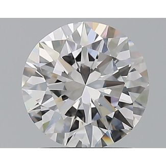 1.7 Carat Round D VVS2 EX GIA Natural Diamond