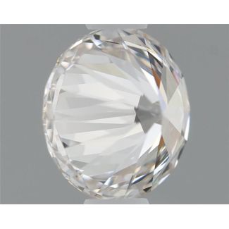 0.56 Carat Round H VVS1 EX GIA Natural Diamond