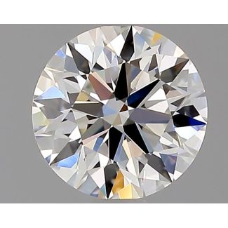 1.0 Carat Round H IF EX GIA Natural Diamond